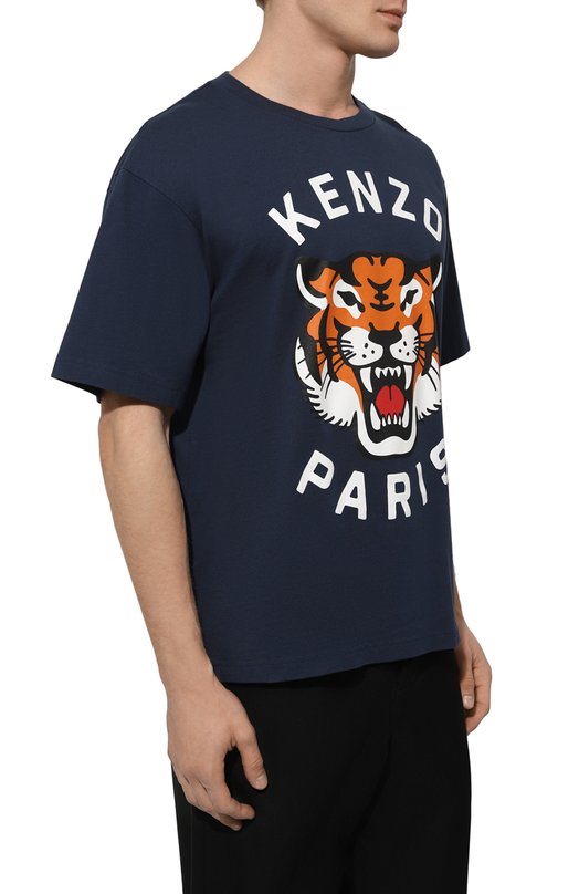 фото Хлопковая футболка kenzo