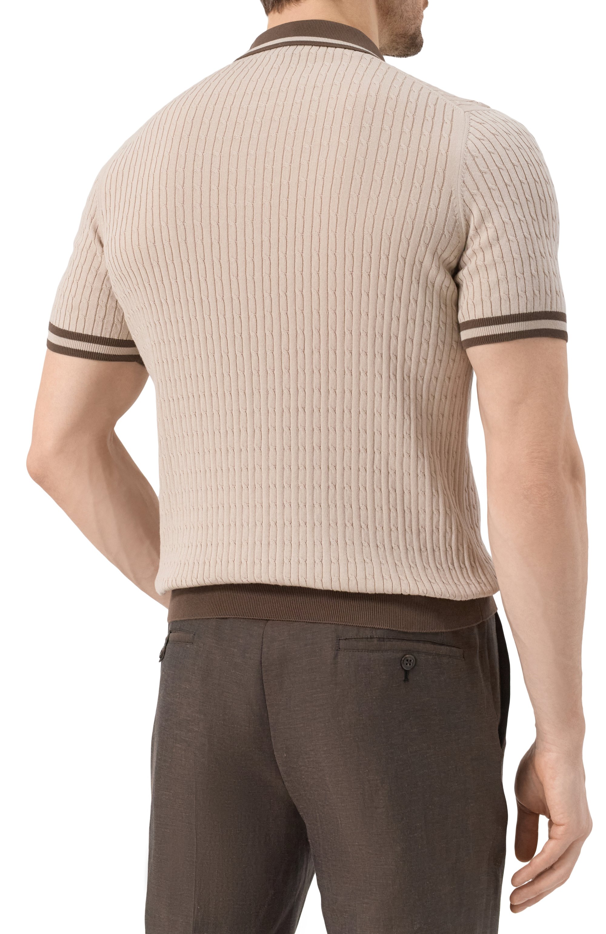 Хлопковое поло GRAN SASSO, арт. 57113/20625, фото 3