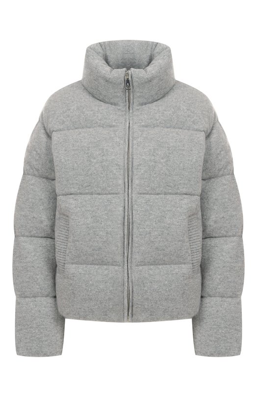 Кашемировый пуховик Addicted MK116-1 Серый MK116-1
