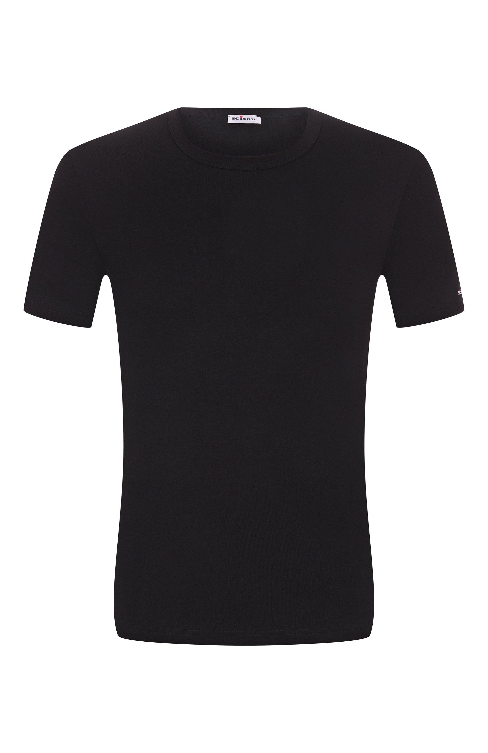 Хлопковая футболка KITON, арт. UNWM008K0275H01, фото 1