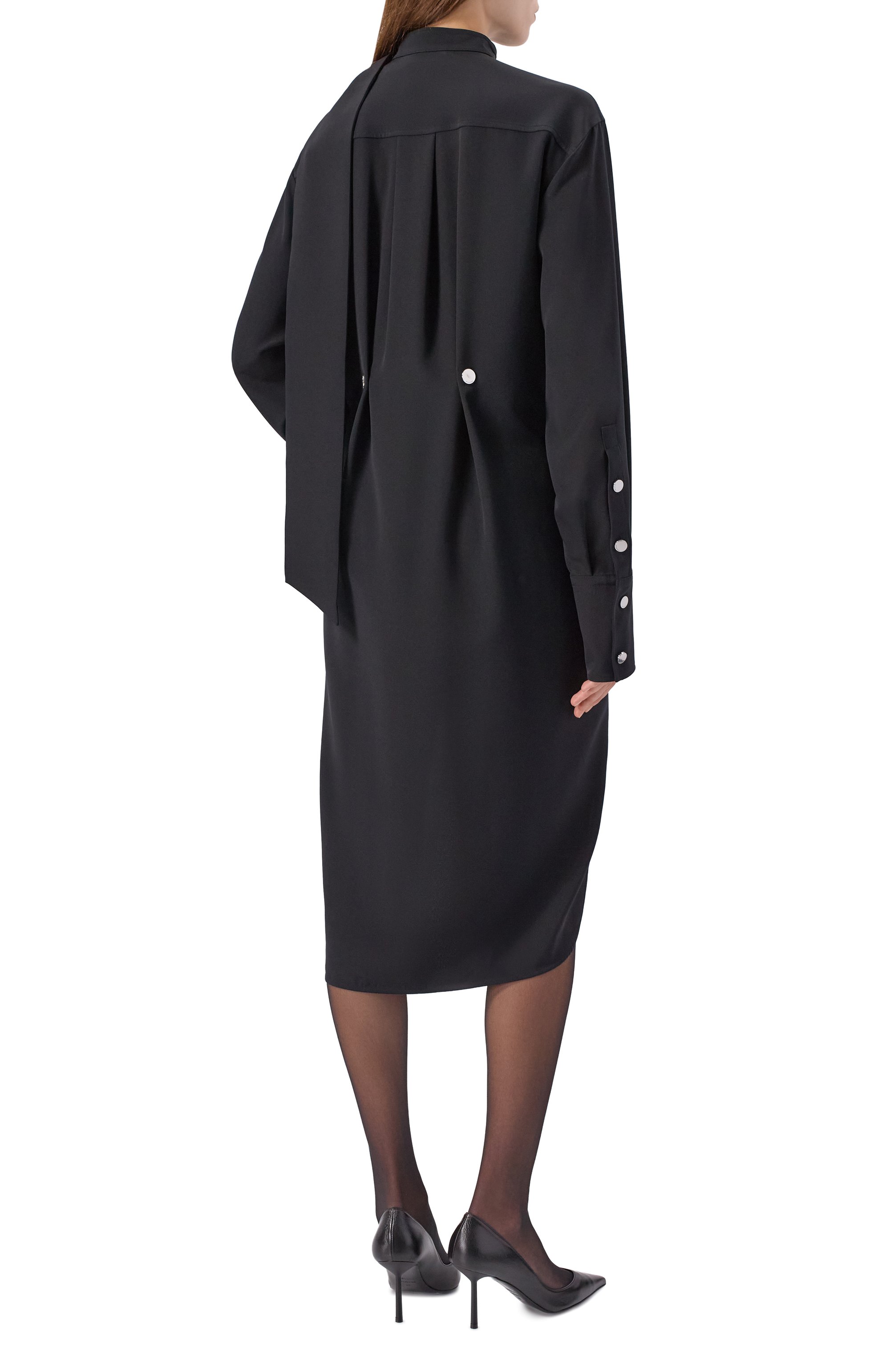 Шелковое платье SPORTMAX, арт. ES0P0, фото 4