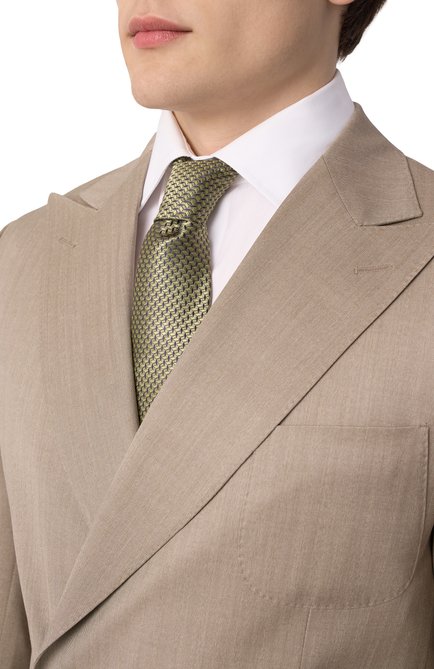 Мужской шелковый галстук KITON, арт. UCRVKLC03L1208