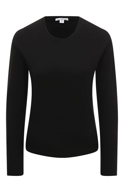 Хлопковый лонгслив JAMES PERSE, арт. WLJ3113/BLK, фото 1