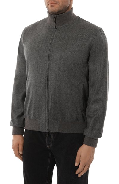 Шерстяная толстовка CAPOBIANCO, арт. 17M455.FL00./58, фото 3