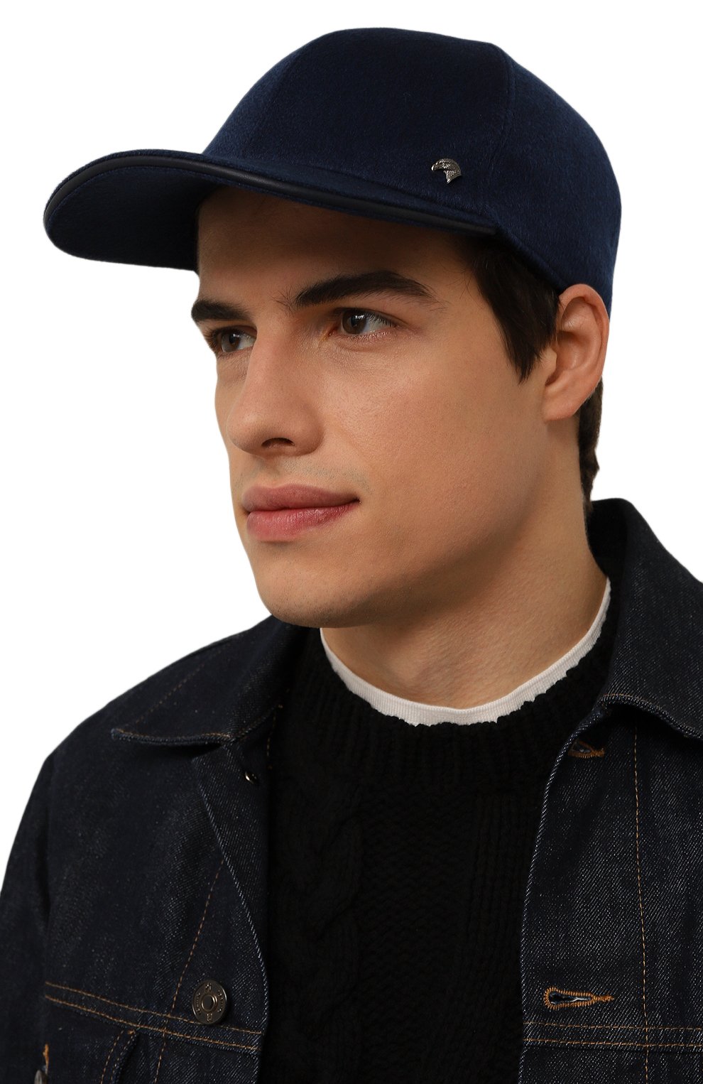 Кашемировая бейсболка STEFANO RICCI, арт. MCV33NC20B/C066HC, фото 2