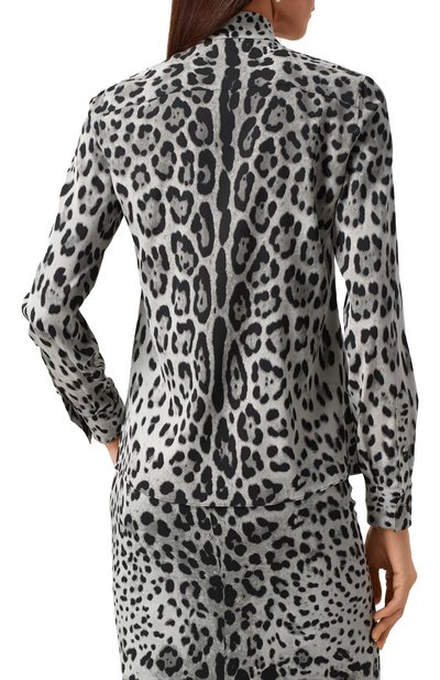 Шелковая блузка DOLCE & GABBANA, арт. F5T19T/FSADD, фото 4