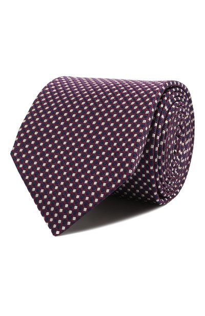 Мужской шелковый галстук CORNELIANI, арт. 87U390-1120305/00