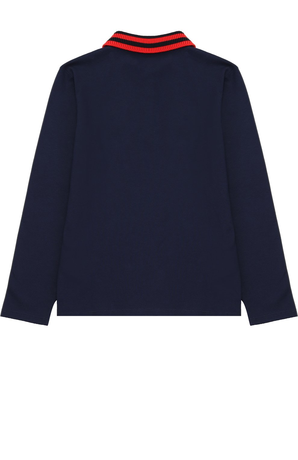 Хлопковое поло с длинными рукавами GUCCI, арт. 440302/X5B87, фото 2