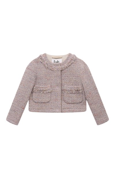 Твидовый жакет IL GUFO, арт. A24GR216W0064/2A-4A