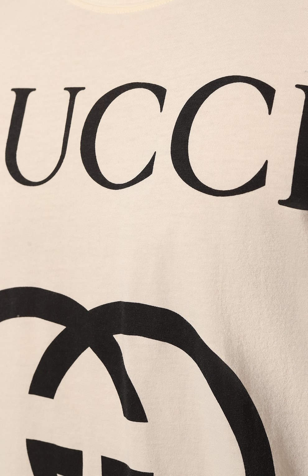 Хлопковая футболка GUCCI, арт. 493117 X3Q35, фото 5