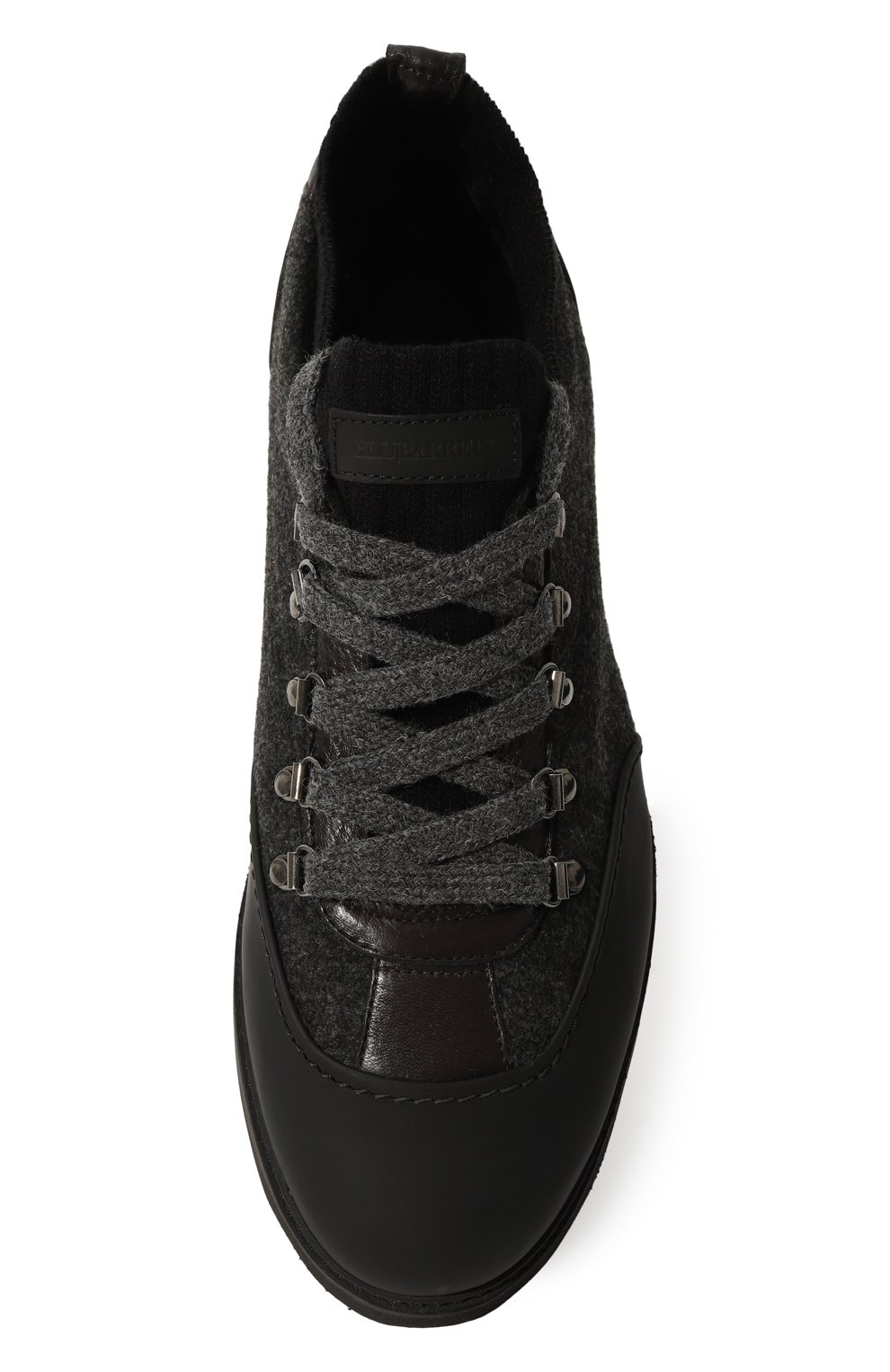 Комбинированные кроссовки megeve BLU BARRETT темно-серого цвета по цене 72400 руб., арт. MEGEVE-13249.3, фото 6 Комбинированные кроссовки megeve BLU BARRETT, арт. MEGEVE-13249.3, фото 6