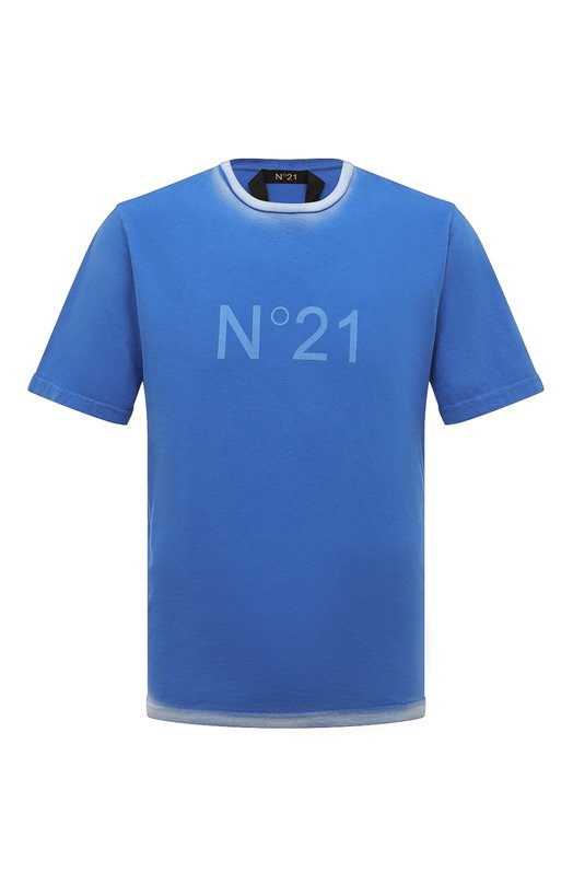 

Хлопковая футболка N21, Синий