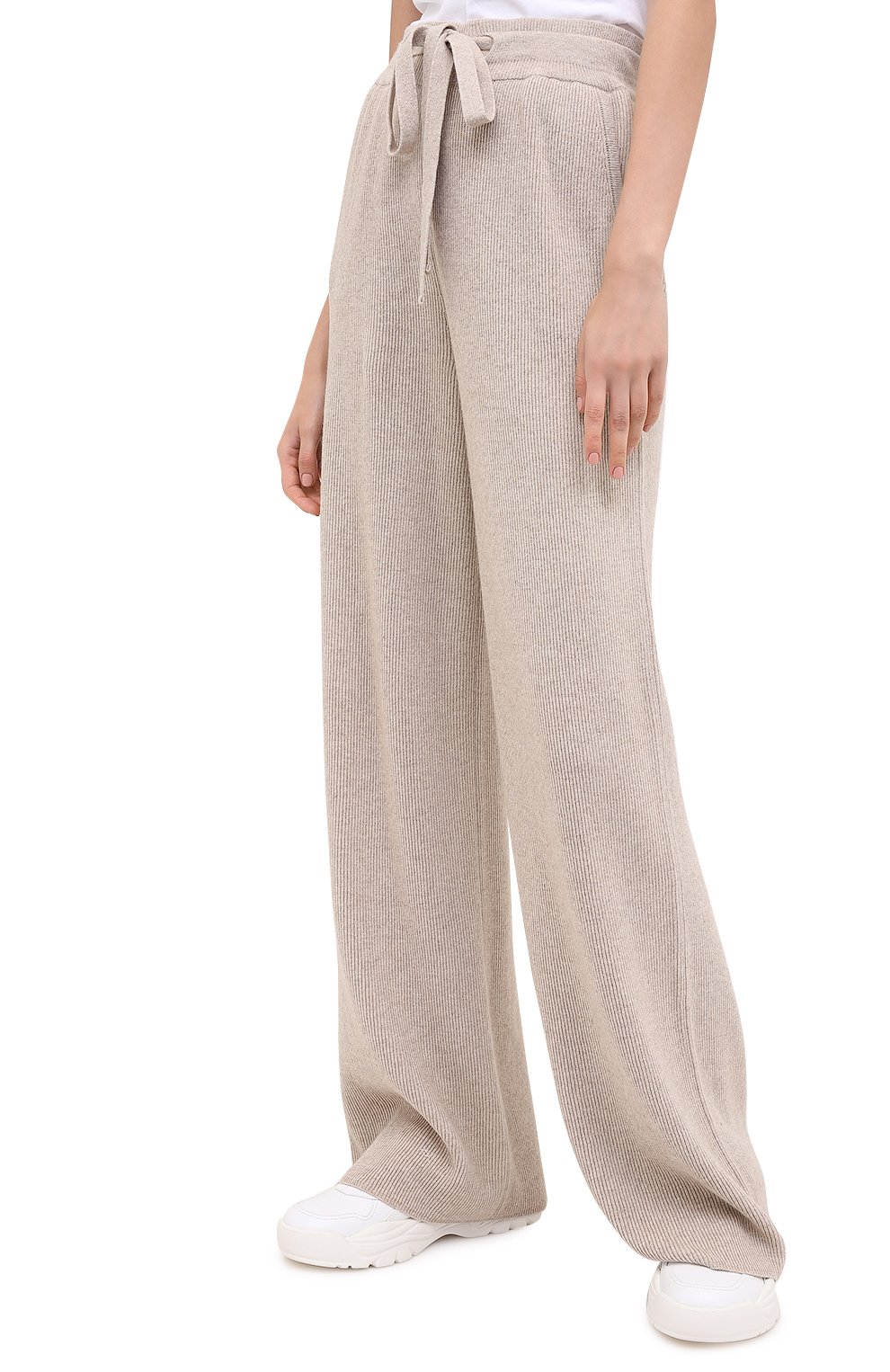 Брюки NANUSHKA, арт. 0NI_BEIGE_RECYCLED CASHMERE KNIT, фото 3