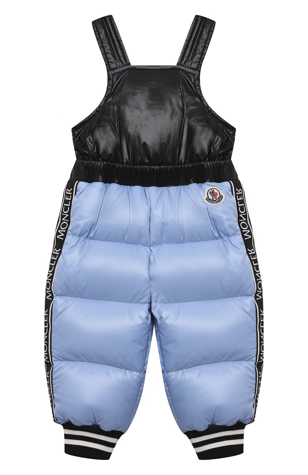 Комплект из комбинезона и куртки MONCLER голубого цвета по цене 69950 руб., арт. G2-951-1F515-20-68950/9-12M, фото 5 Комплект из комбинезона и куртки MONCLER, арт. G2-951-1F515-20-68950/9-12M, фото 5