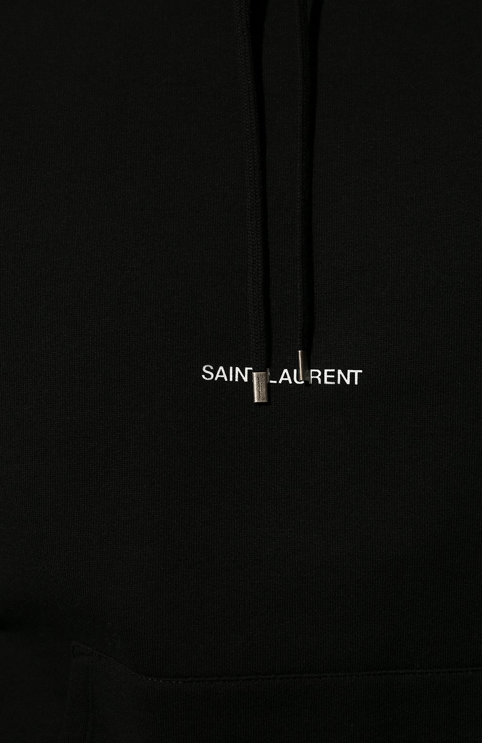 Хлопковое худи SAINT LAURENT, арт. 677259/YB2PG, фото 5