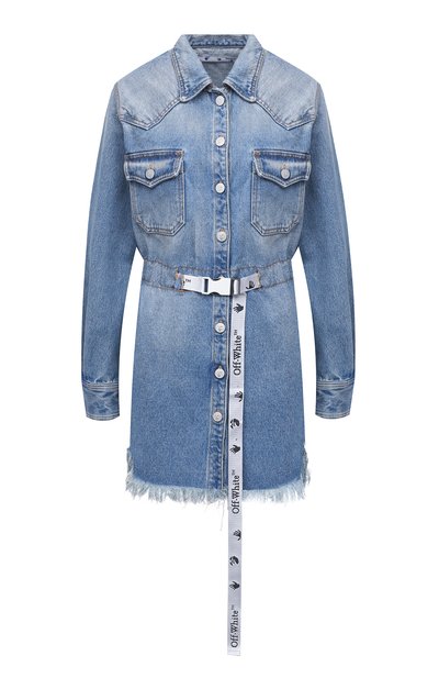Джинсовое платье OFF-WHITE, арт. 0WYM004E20DEN0024001, фото 1