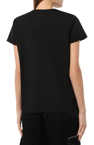 Хлопковая футболка SEVEN LAB, арт. T IIL black, фото 4