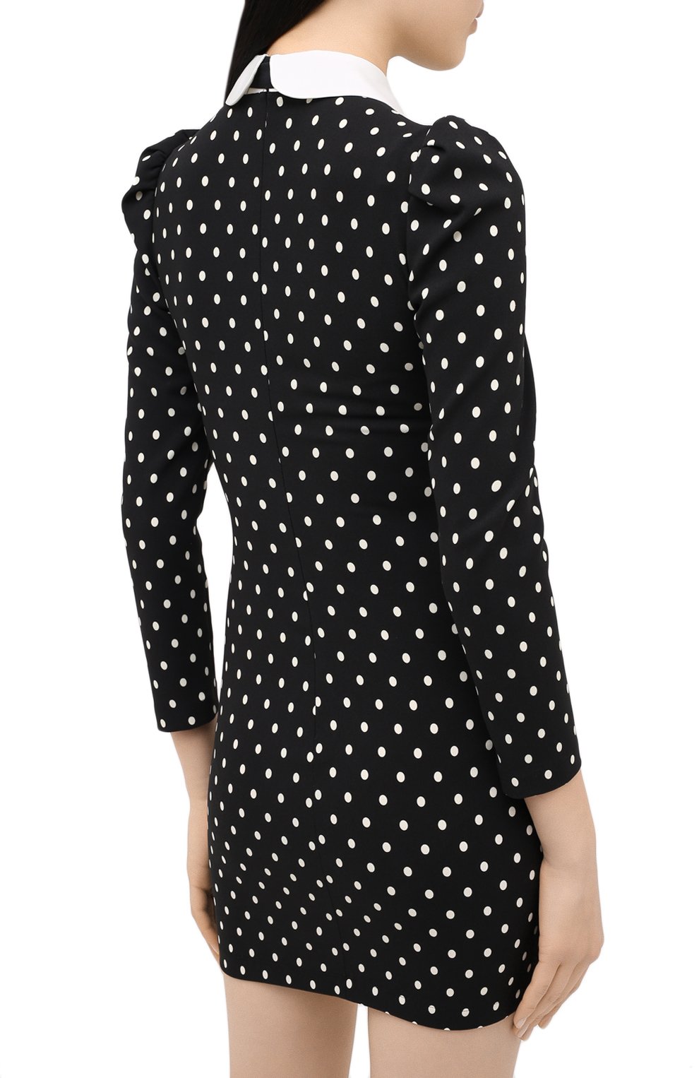 Платье REDVALENTINO черно-белого цвета по цене 51850 руб., арт. UR0VAT80/5EK, фото 4 Платье REDVALENTINO, арт. UR0VAT80/5EK, фото 4