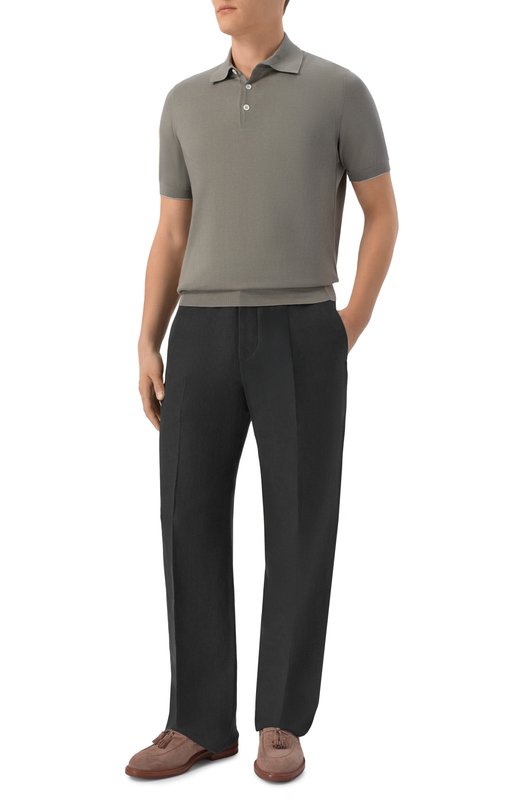 Льняные брюки MVST M25.2MM.T403 Чёрный  M25.2MM.T403 Фото 2