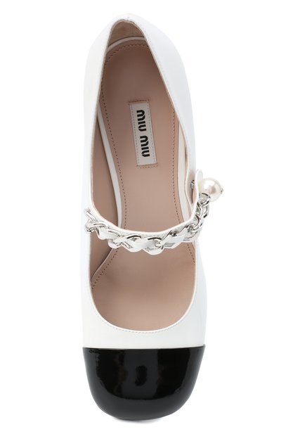 Кожаные туфли MIU MIU, арт. 5I248D/ZAZ, фото 5