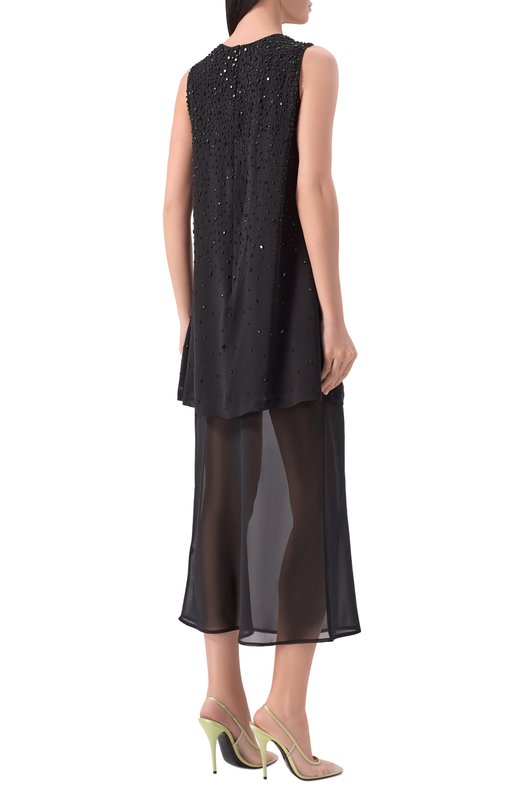 Шелковое платье Albus Lumen AL.RT26.DRESS08_SET Чёрный  AL.RT26.DRESS08_SET Фото 3