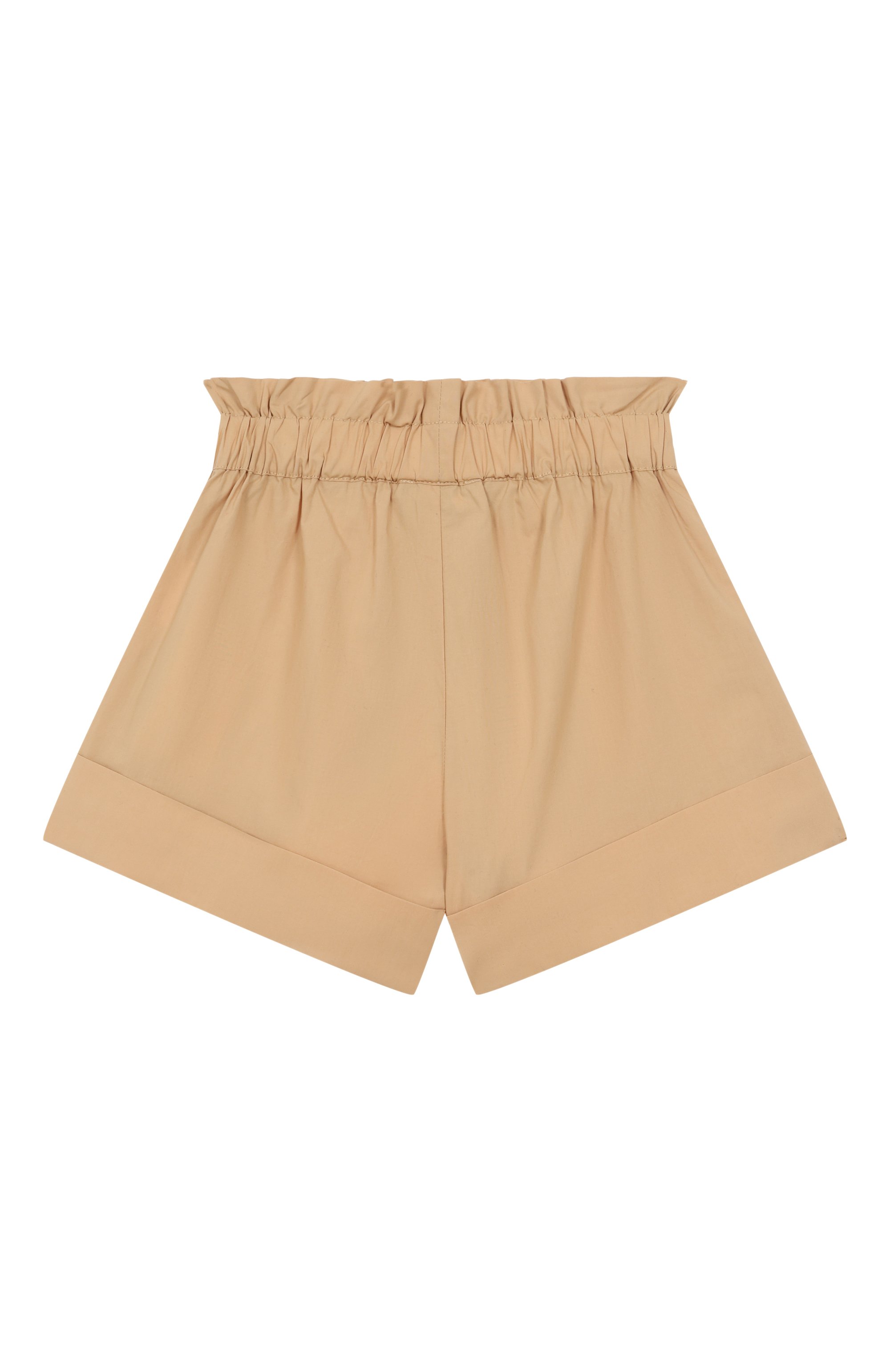 Хлопковые шорты MOSCHINO бежевого цвета по цене 14450 руб., арт. HAQ018/LLA12/4-8, фото 2 Хлопковые шорты MOSCHINO, арт. HAQ018/LLA12/4-8, фото 2