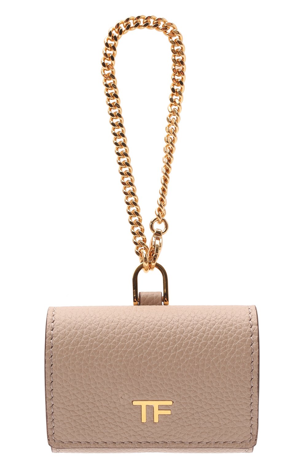 Кожаный чехол для airpods pro TOM FORD бежевого цвета по цене 46450 руб., арт. S0408T-LCL095, фото 1 Кожаный чехол для airpods pro TOM FORD, арт. S0408T-LCL095, фото 1