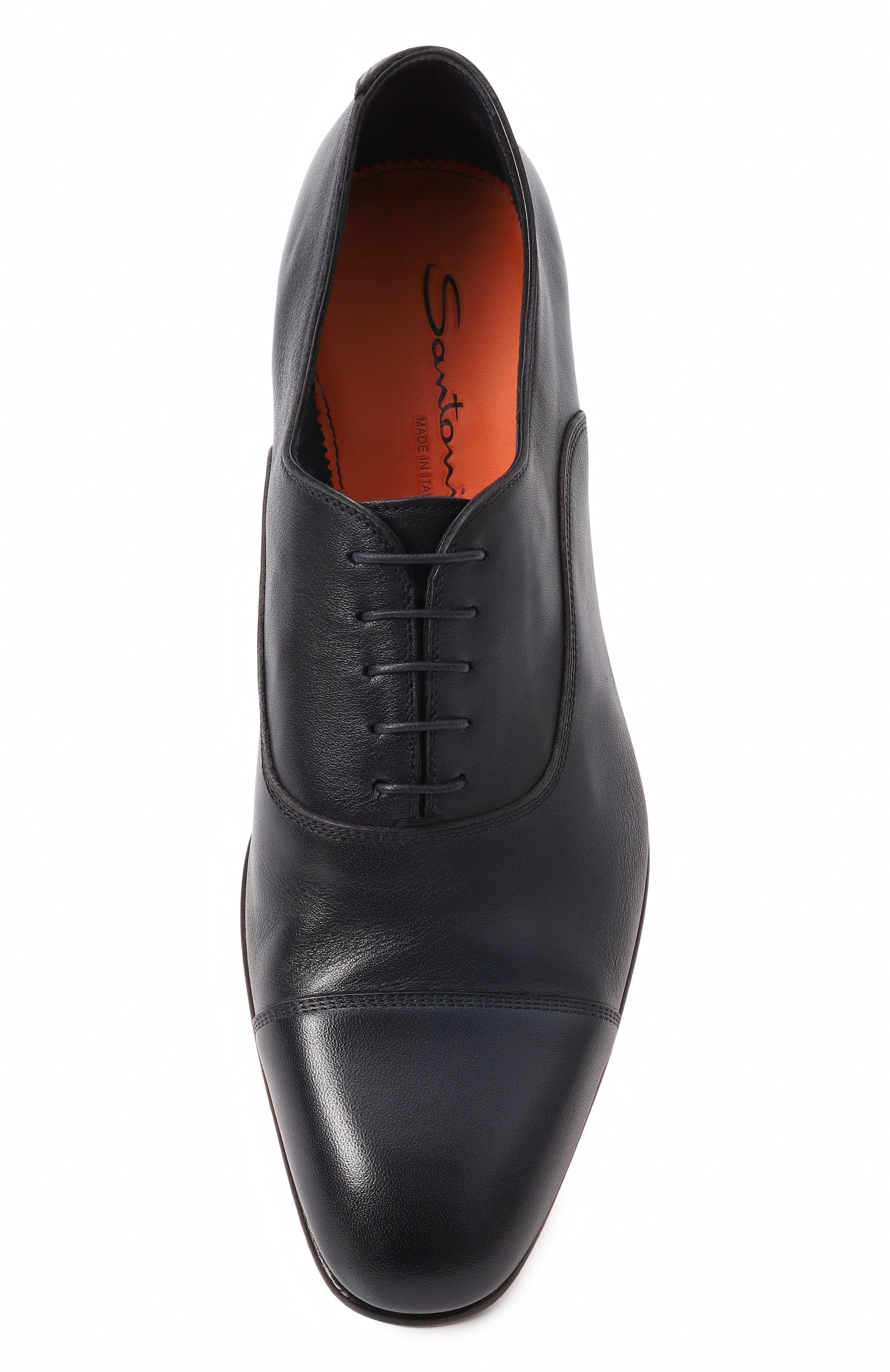 Кожаные оксфорды adrian SANTONI, арт. MCAG18883LA3SGFR, фото 6