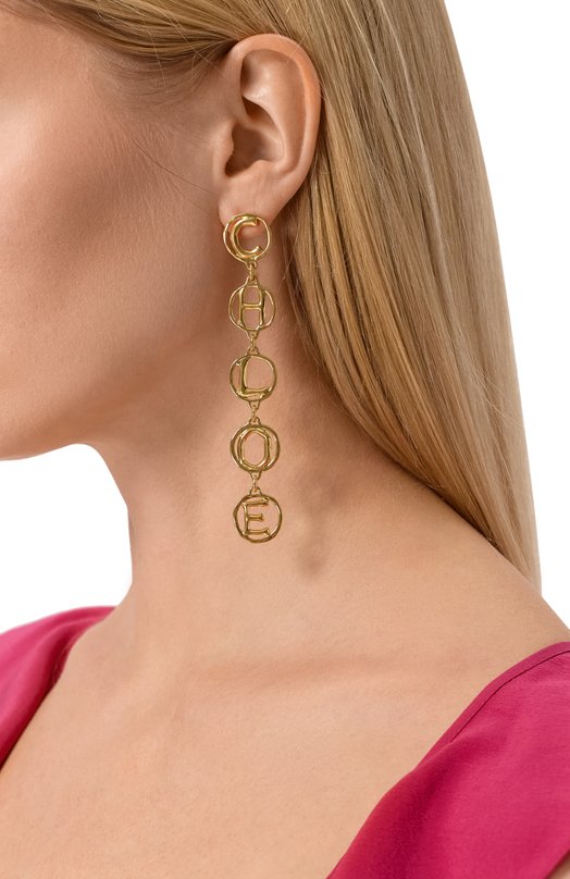 Серьги Chloé CH26SJE09CB79DCTU Золотой  CH26SJE09CB79DCTU Фото 2