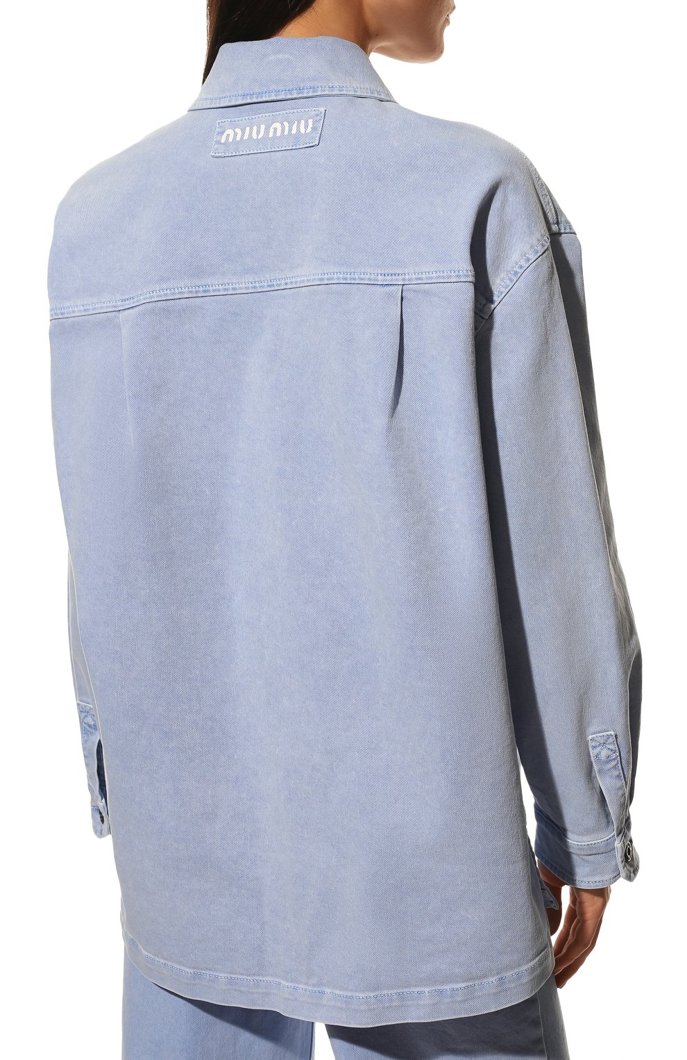 Джинсовая куртка MIU MIU, арт. ML682-EIA-F0013, фото 4