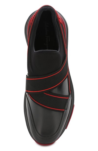 Кожаные кроссовки FERRAGAMO, арт. Z-07164183E, фото 5