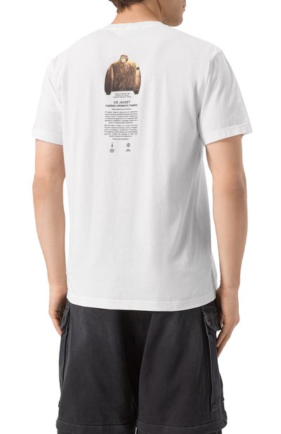 Хлопковая футболка STONE ISLAND, арт. 80152NS91, фото 4