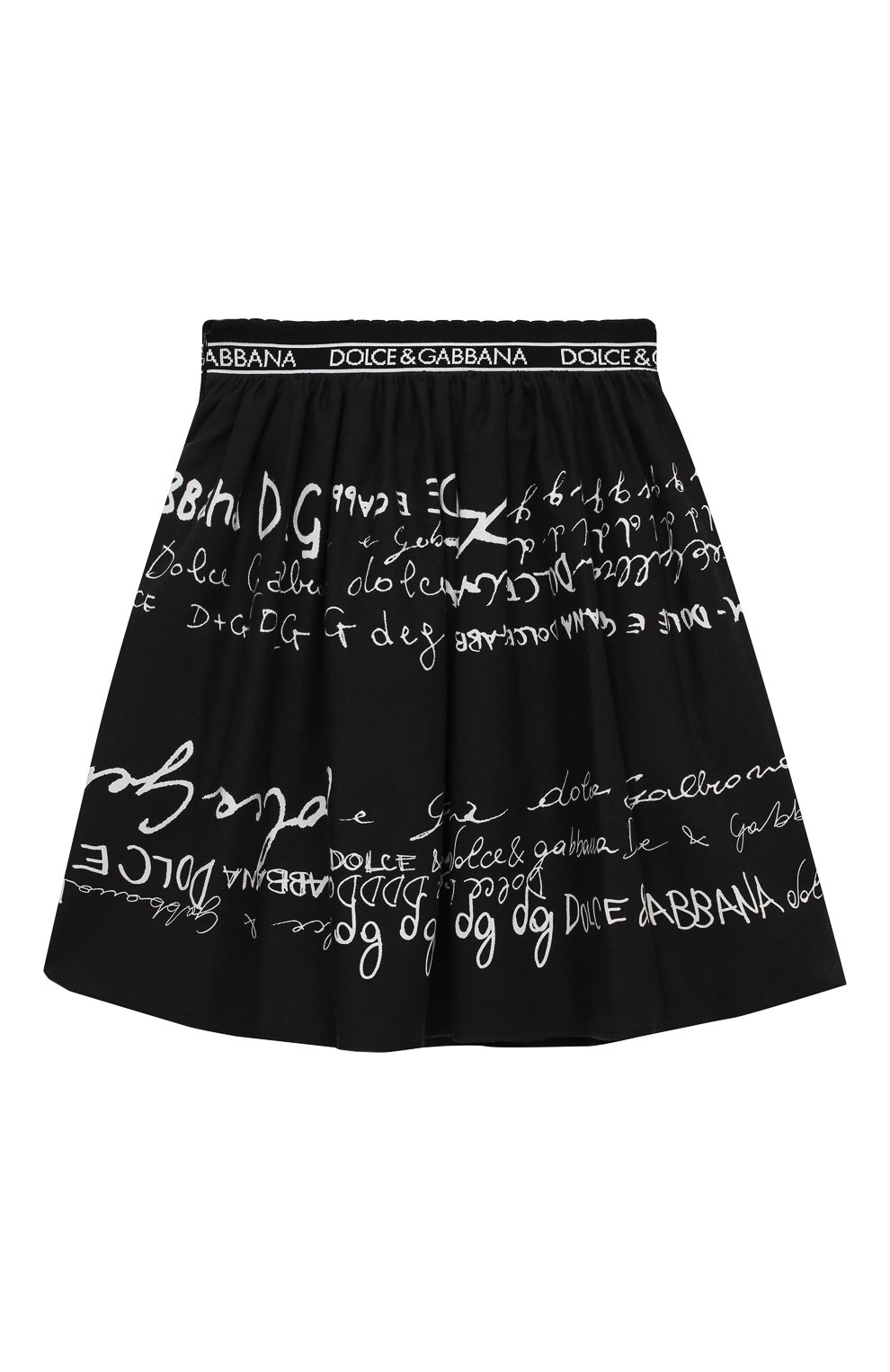 Хлопковая юбка DOLCE & GABBANA, арт. L53I31/G7XBY/8-14, фото 2