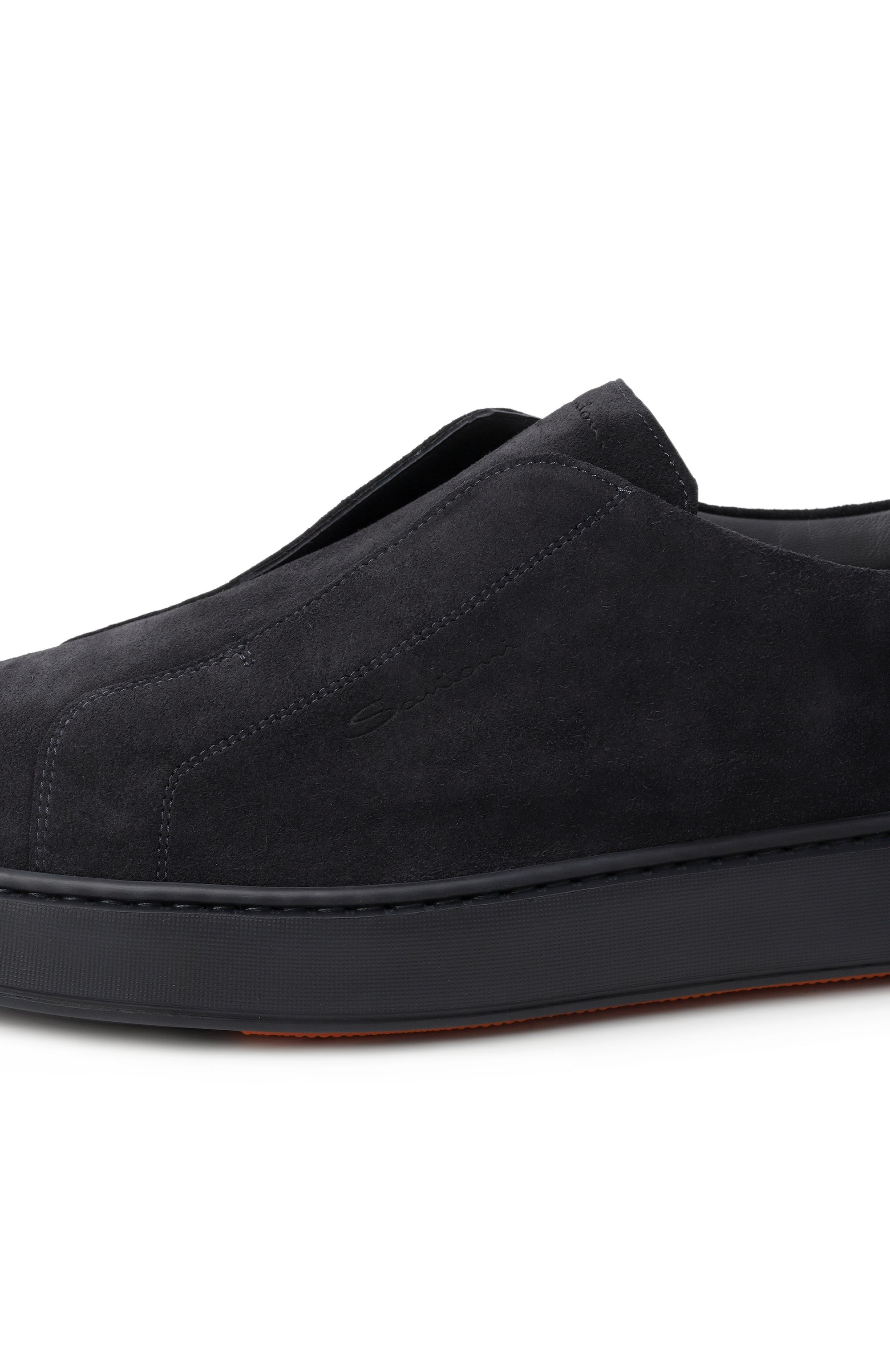 Замшевые кеды cleanic SANTONI, арт. MBCG219950CATSEY, фото 7