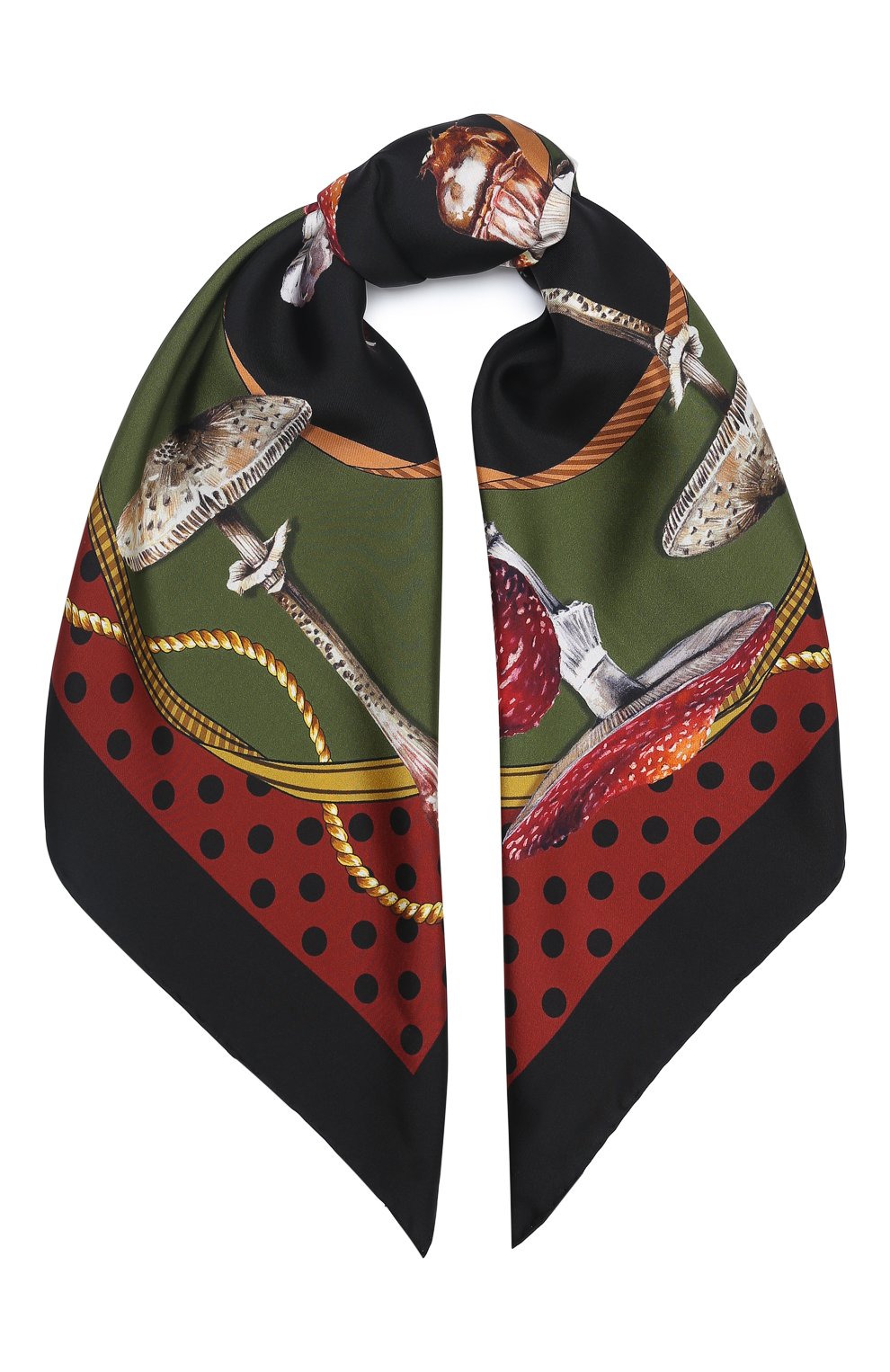 Шелковый платок DOLCE & GABBANA, арт. FN090R/GDW03, фото 1