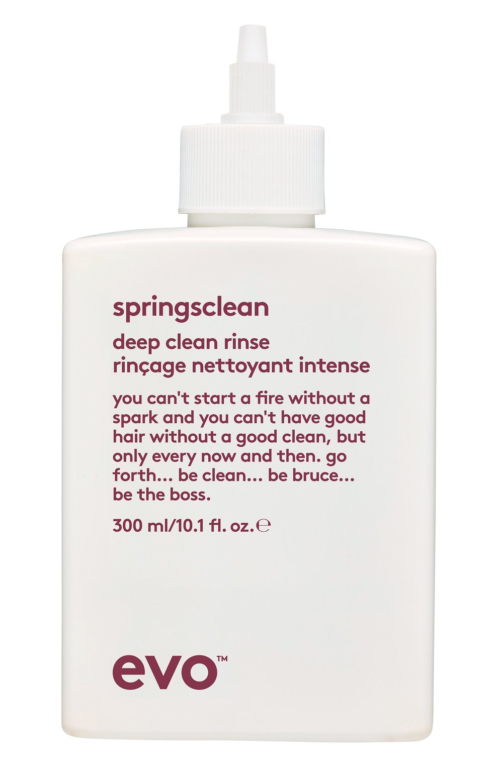 Крем глубокой очистки для вьющихся и кудрявых волос springsclean (300ml) EVO бесцветного цвета по цене 4780 руб., арт. 9349769010181, фото 1 Крем глубокой очистки для вьющихся и кудрявых волос springsclean (300ml) EVO, арт. 9349769010181, фото 1