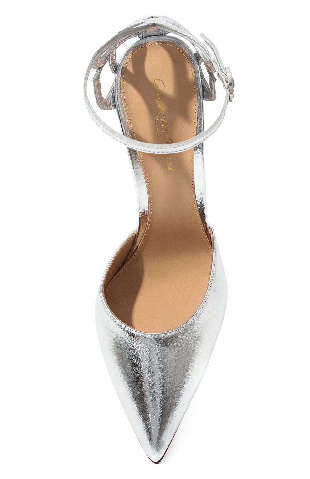 Кожаные туфли GIANVITO ROSSI, арт. G40355.15RIC.NPSARGE, фото 6