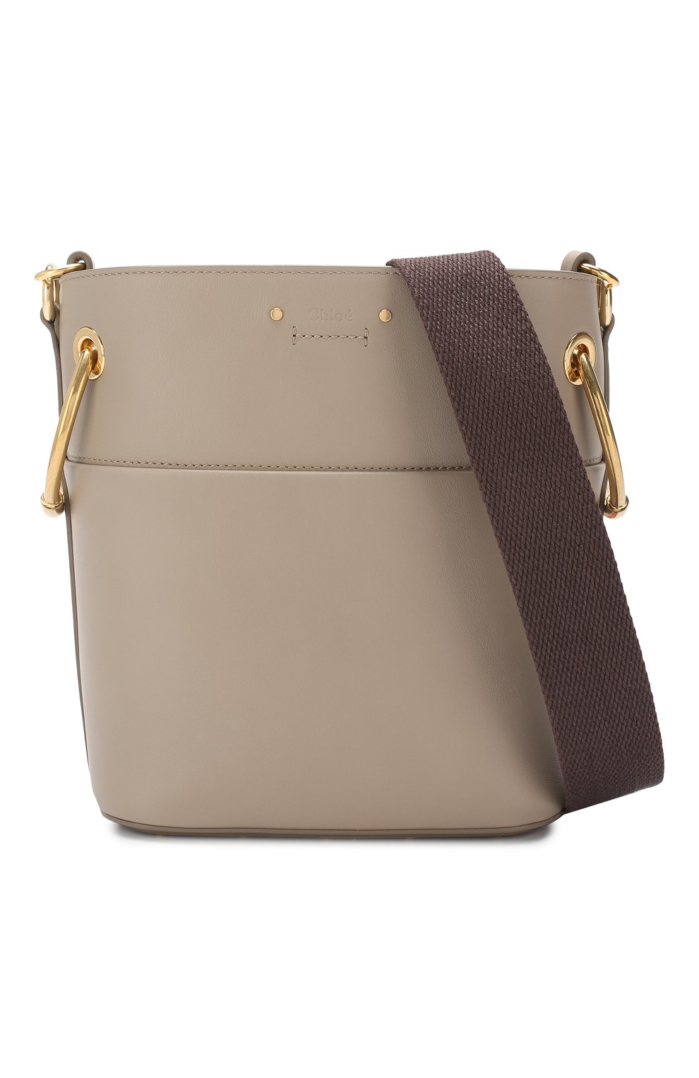 Сумка roy bucket CHLOÉ серого цвета по цене 206000 руб., арт. CHC18AS126H1Z, фото 6 Сумка roy bucket CHLOÉ, арт. CHC18AS126H1Z, фото 6