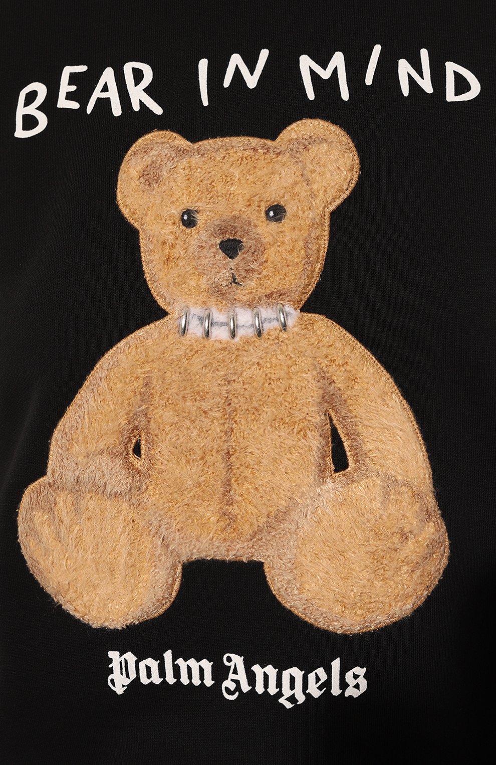 Хлопковый свитшот PALM ANGELS, арт. PWBA016F24FLE007, фото 5