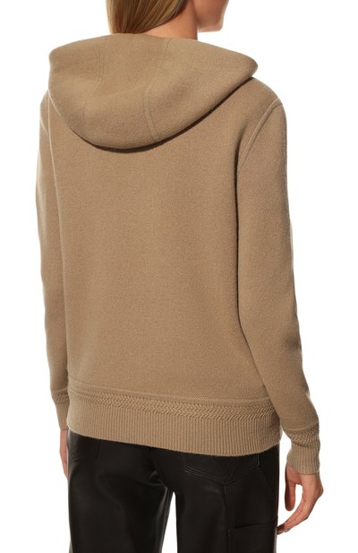 Кашемировый кардиган BURBERRY бежевого цвета по цене 133500 руб., арт. 8021030, фото 4 Кашемировый кардиган BURBERRY, арт. 8021030, фото 4