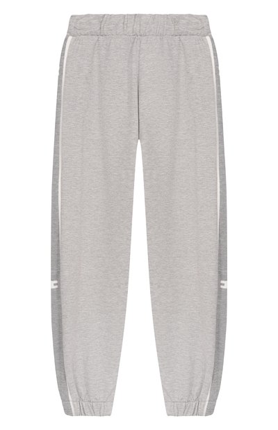 Хлопковые джоггеры ELISABETTA FRANCHI LA MIA BAMBINA, арт. EFPA3160/FF002_001