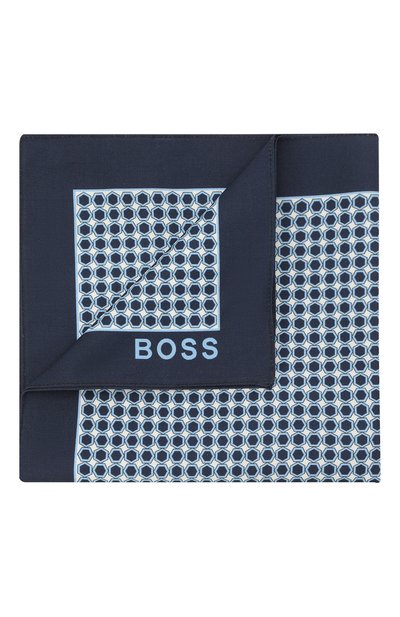 Мужской шелковый платок BOSS, арт. 50461870