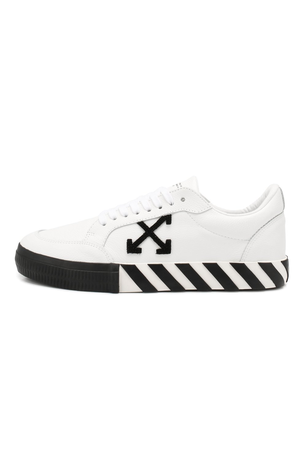 Кожаные кеды vulcanized OFF-WHITE, арт. 0MIA085F19D680010110, фото 3