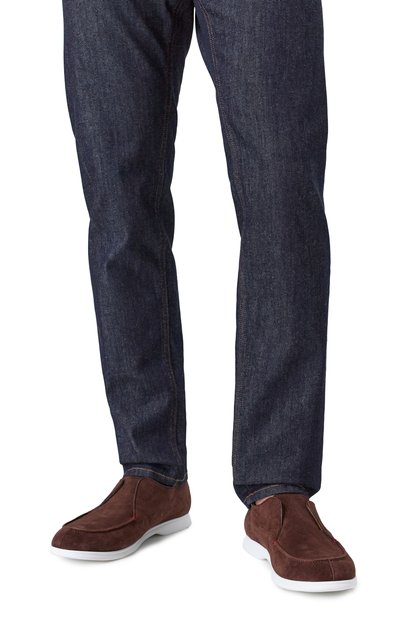 Замшевые лоферы KITON, арт. USSA086N0097703, фото 3