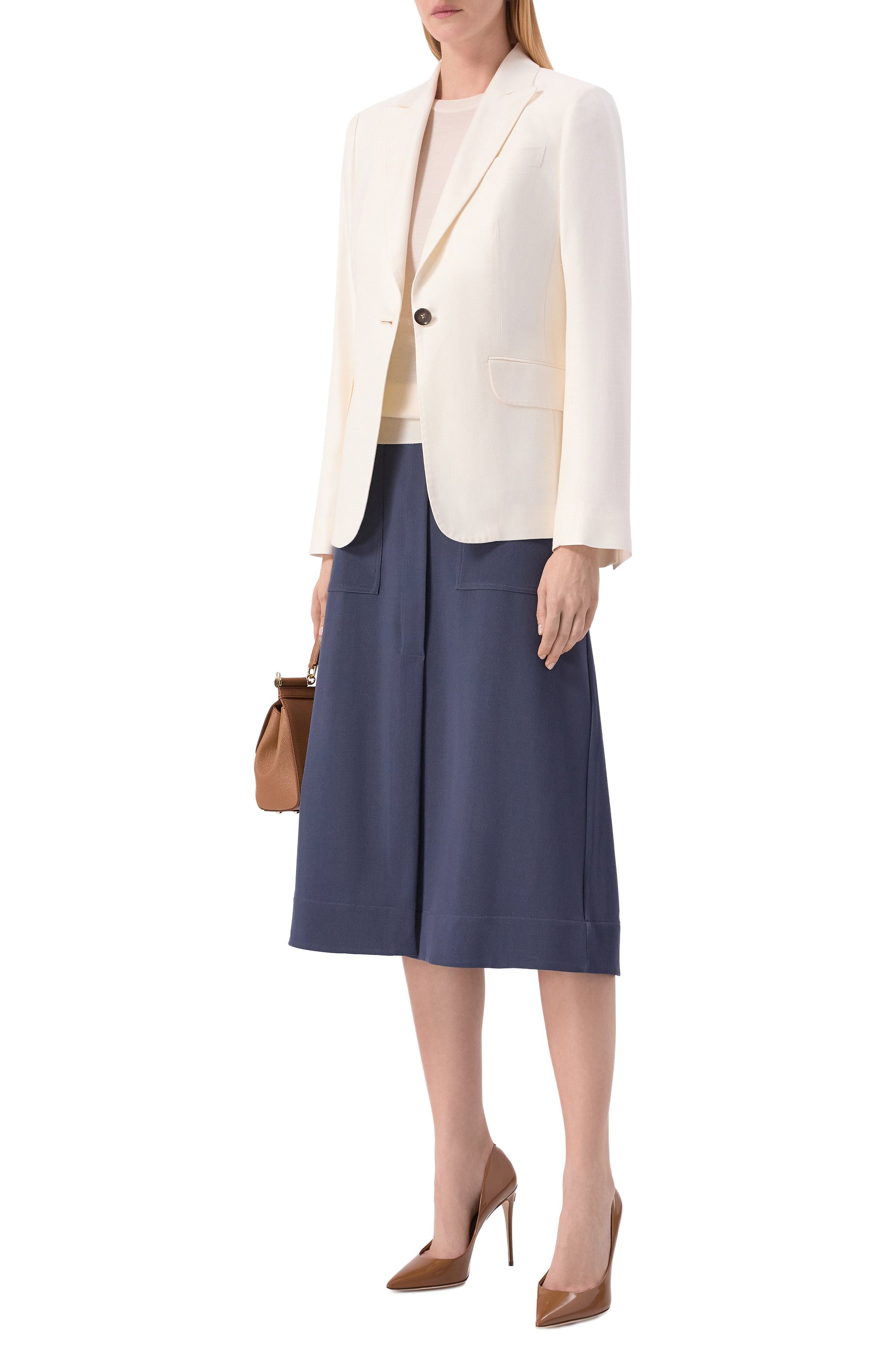 Юбка из шерсти и шелка KITON, арт. D61207K0910, фото 2