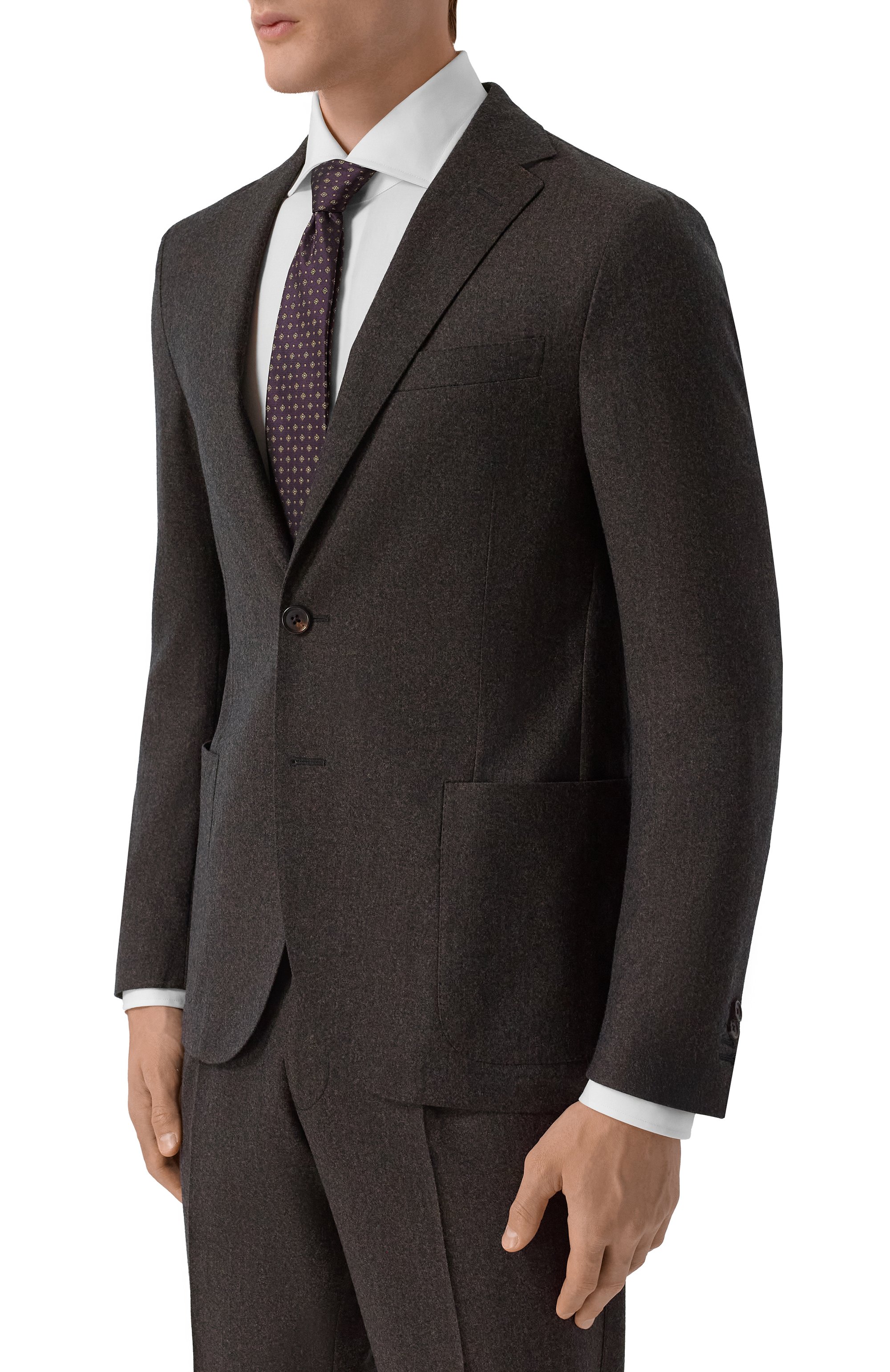 Шерстяной костюм CORNELIANI, арт. 26X007-2618400_SET, фото 2