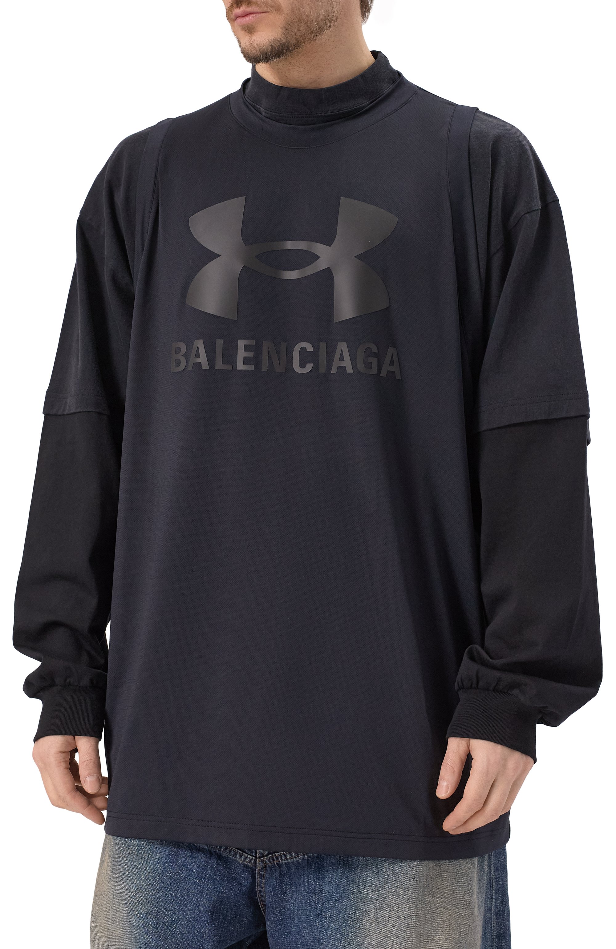 Лонгслив balenciaga x under armour BALENCIAGA, арт. 818087/TRVY1, фото 3