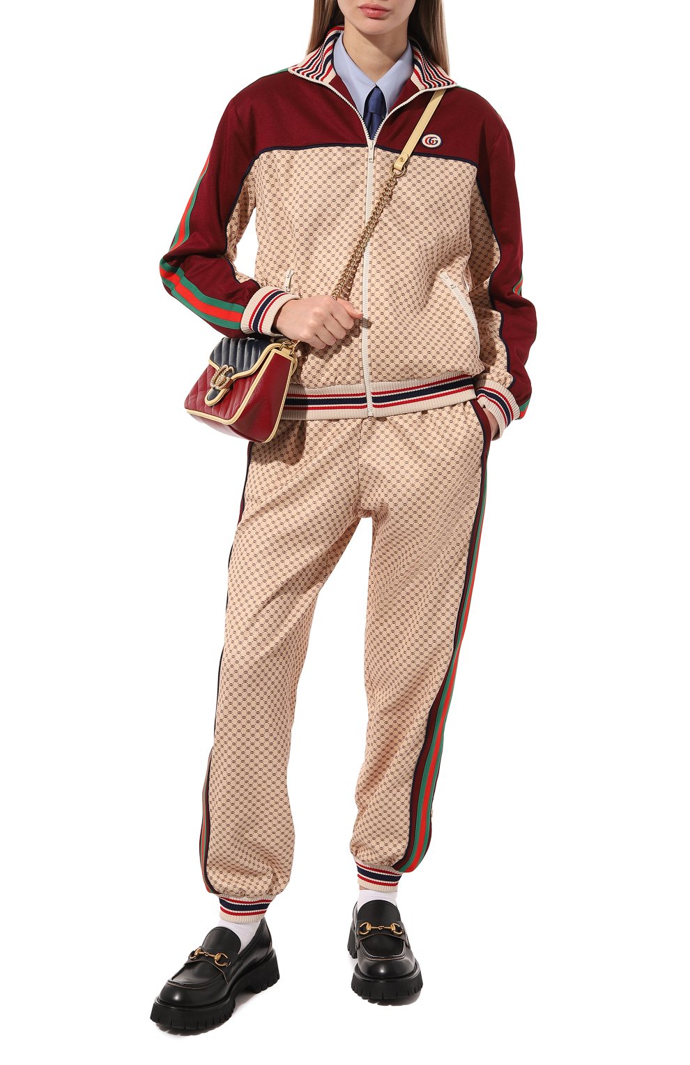 Толстовка GUCCI бежевого цвета по цене 187200 руб., арт. 655196 XJDFP, фото 2 Толстовка GUCCI, арт. 655196 XJDFP, фото 2