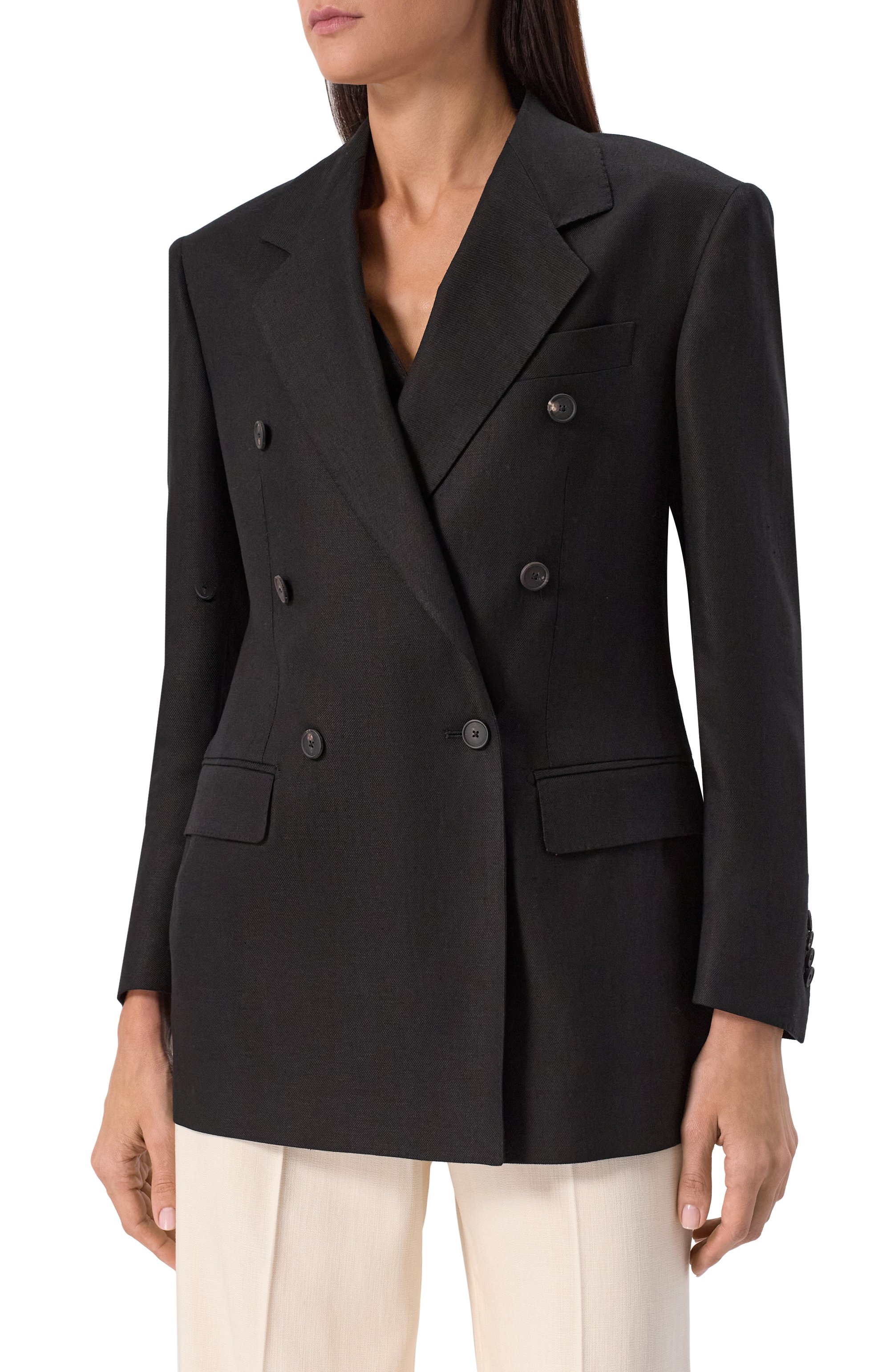 Льняной жакет TAGLIATORE 0205, арт. J-L0RELEY19B/340021, фото 3