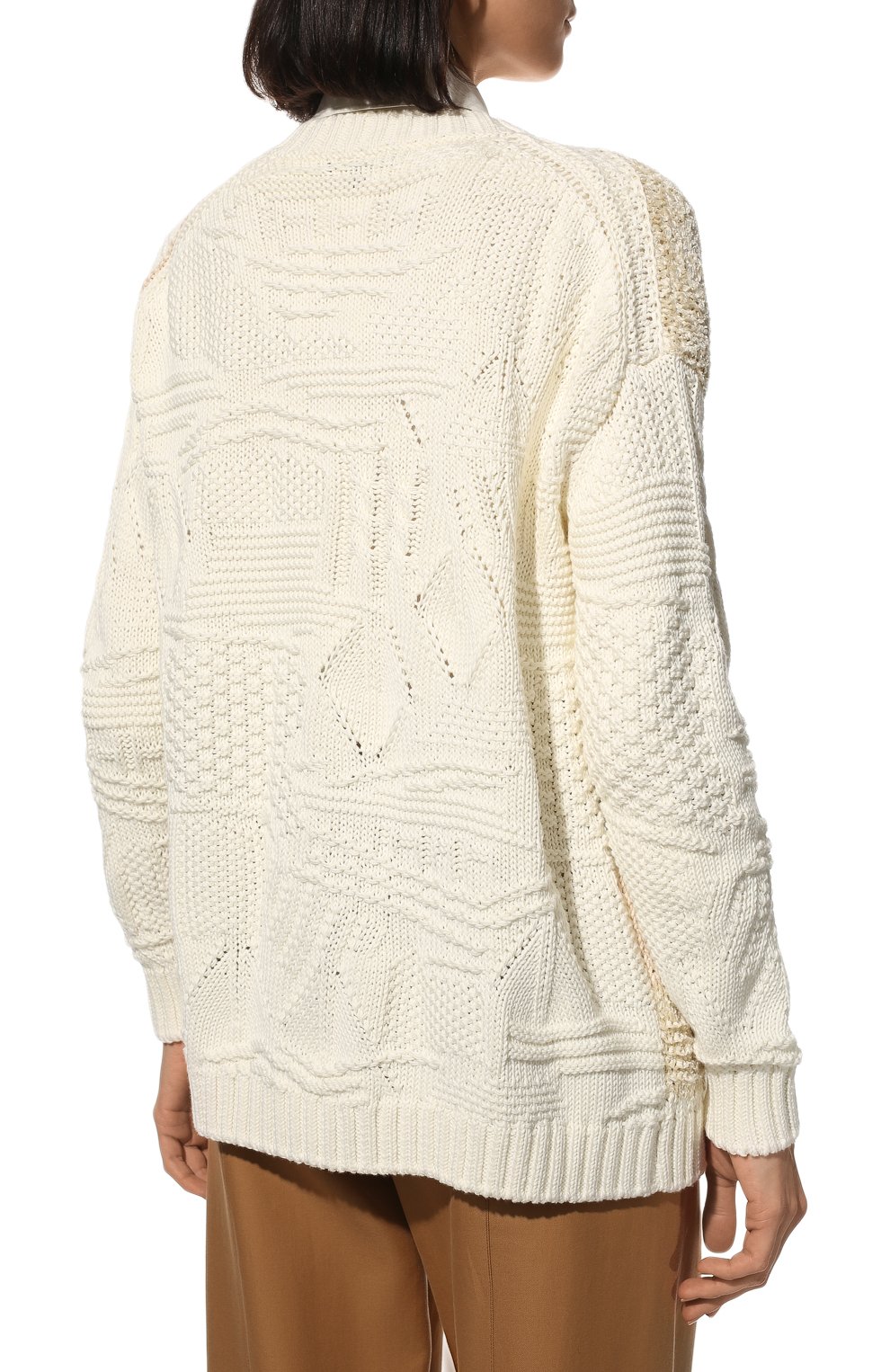 Кардиган из хлопка и шелка LORO PIANA, арт. FAM0685, фото 4